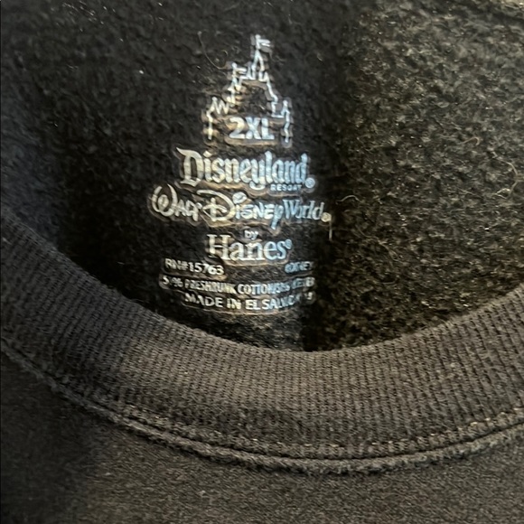 Disney Black Crewneck Sweatshirt - Picture 2 of 3